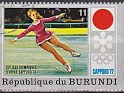 Burundi 1972 Olimpic Games 11 F Multicolor Scott 387. Burundi 1975 Scott 387 JJOO Winter. Uploaded by susofe
